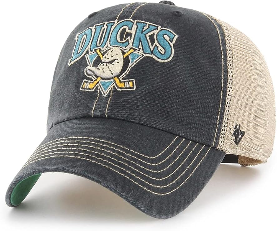 Anaheim Ducks Tuscaloosa Black Clean Up Cap