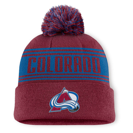Colorado Avalanche Enforcer Pom Beanie Knit