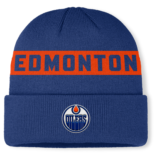 Edmonton Oilers Authentic Pro Beanie Knit