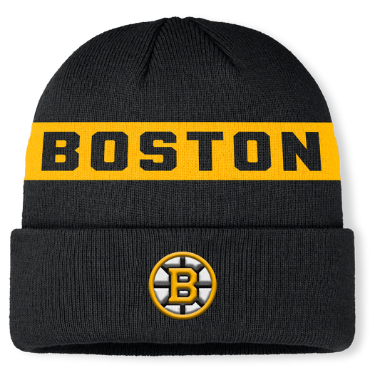 Boston Bruins Authentic Pro Beanie Knit