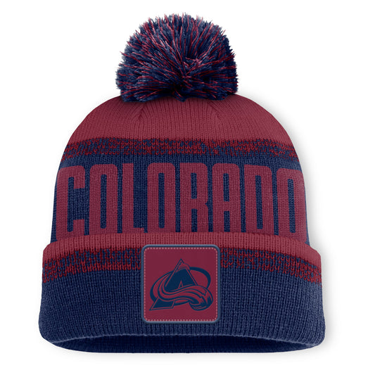 Colorado Avalanche Thrive Beanie Pom Knit