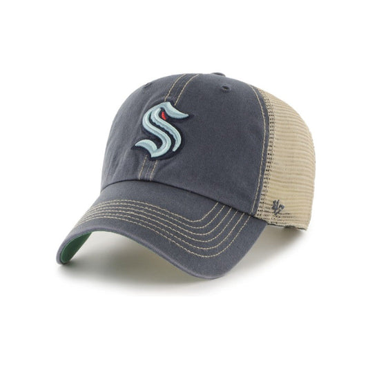 Seattle Kraken Trawler Clean Up Trucker Adjustable Cap