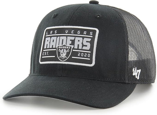 Las Vegas Raiders Hardline Trucker Adjustable Cap