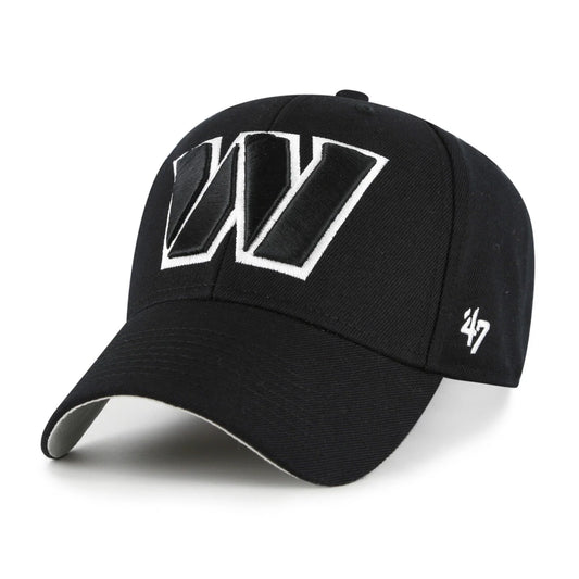 Washington Commanders Black MVP Adjustable Cap
