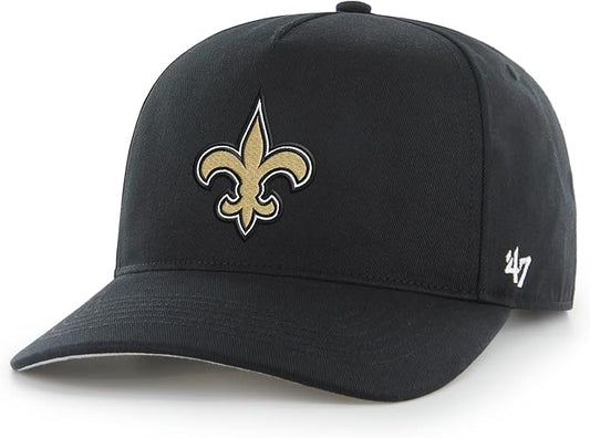 New Orleans Saints Black Hitch Adjustable Cap