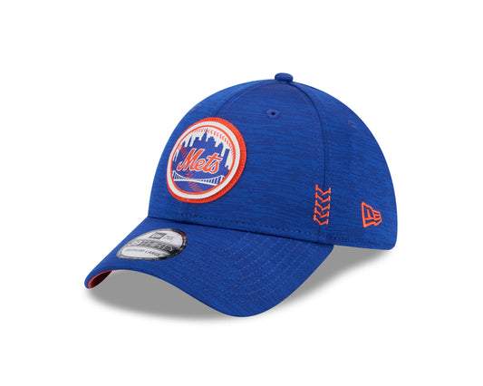 New York Mets 2024 Clubhouse 39THIRTY Stretch Fit Fitted Cap