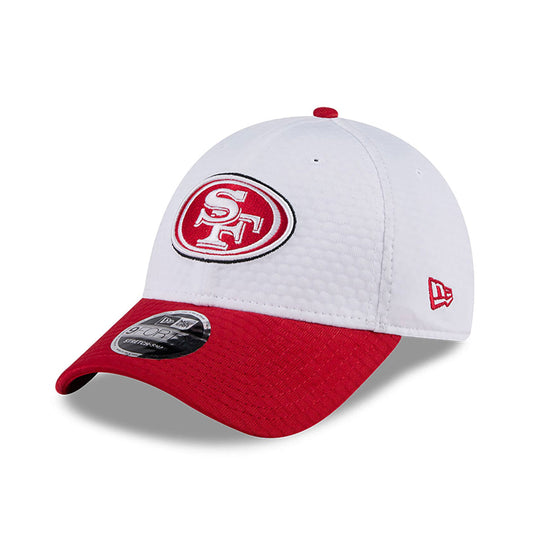 San Francisco 49ers White 9Forty Stretch Snapback Cap