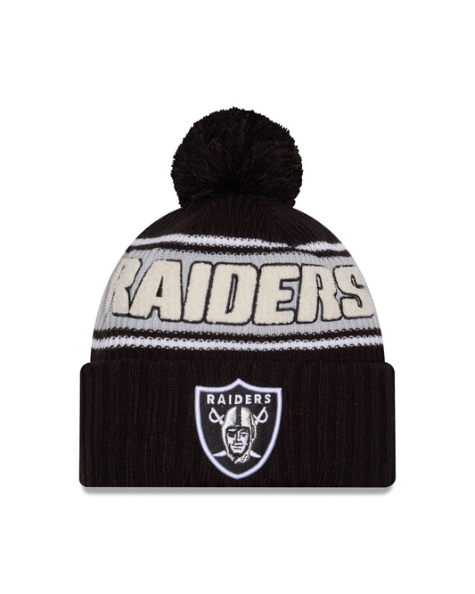 Las Vegas Raiders NFL Sideline 2024 Sport Knit Beanie Hat