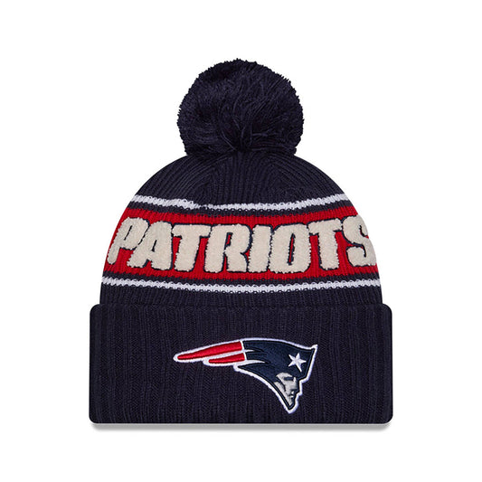 New England Patriots NFL Sideline 2024 Sport Knit Beanie Hat