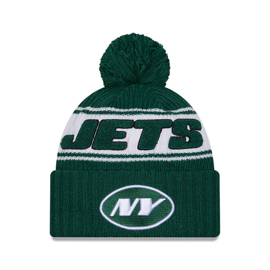 New York Jets NFL Sideline 2024 Sport Knit Beanie Hat