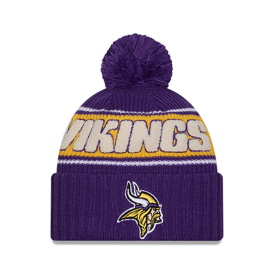 Minnesota Vikings NFL Sideline 2024 Sport Knit Beanie Hat