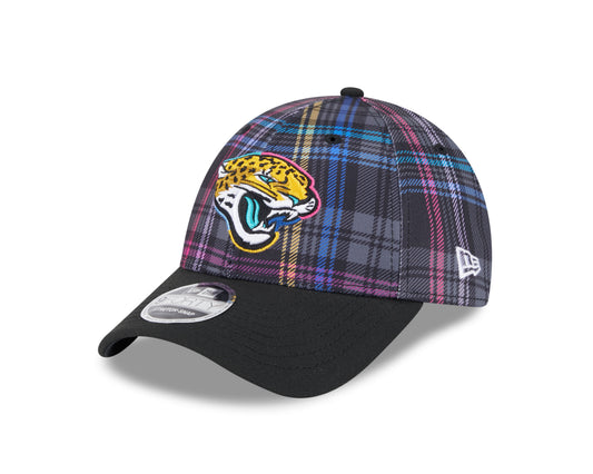 Jacksonville Jaguars 2024 Crucial Catch 9Forty Stretch Snapback Cap