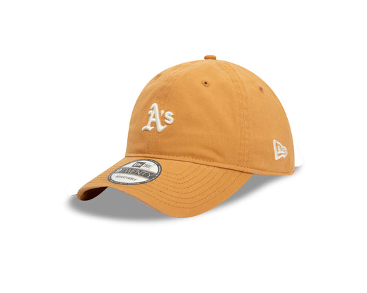 Oakland Athletics Mini Washed Dark Beige 9TWENTY Adjustable Cap