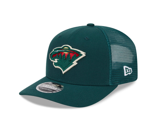 Minnesota Wild Team Colour 9Seventy Stretch Snapback Cap