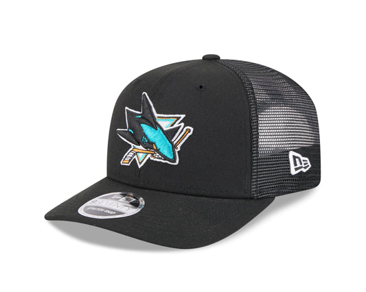 San Jose Sharks Team Colour 9Seventy Stretch Snapback Cap