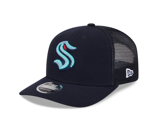 Seattle Kraken Team Colour 9Seventy Stretch Snapback Cap