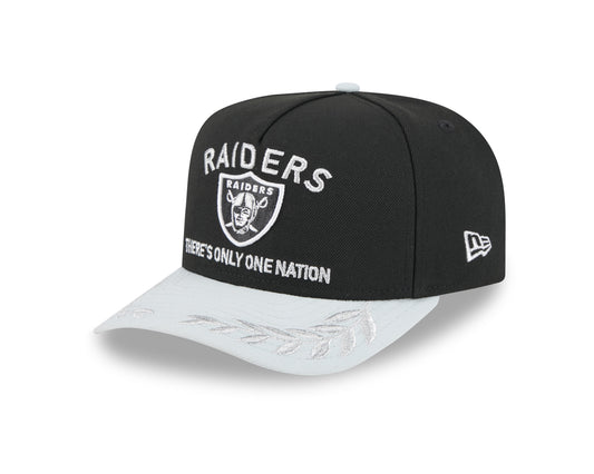 Las Vegas Raiders 2025 Draft 9Fifty Snapback Cap