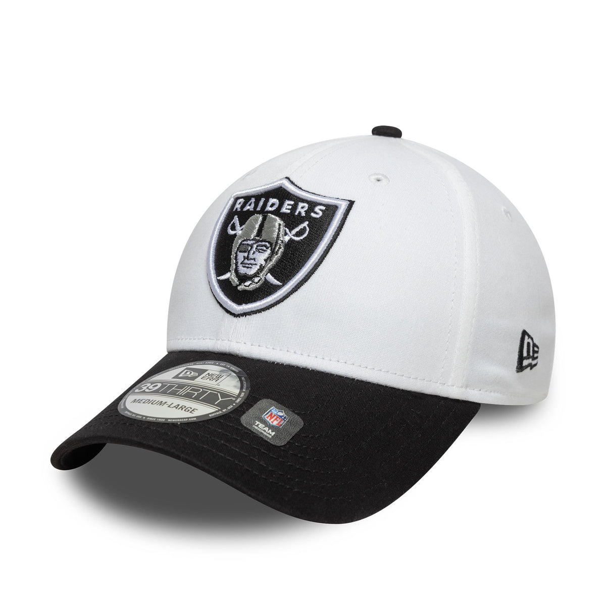 Las Vegas Raiders Team 39Thirty Stretch Fit Cap