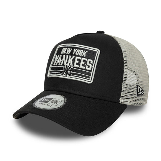 New York Yankees Patch 9Forty A-Frame Trucker Cap