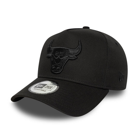 Chicago Bulls NBA Essential Black 9Forty E-Frame Adjustable Cap