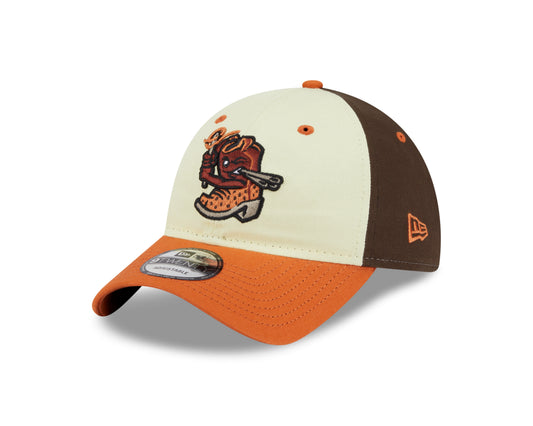 El Paso Chihuahuas Theme Night 9Twenty Cream, Brown & Orange Adjustable Cap