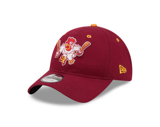 Northwest Arkansas Naturals Growlin' Chickens Theme Night 9Twenty Burgundy Adjustable Cap