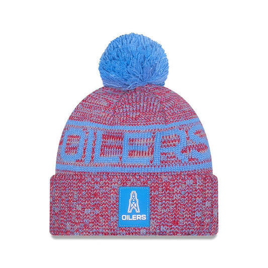 Houston Oilers 2025 Sideline Cold Weather Sport Knit