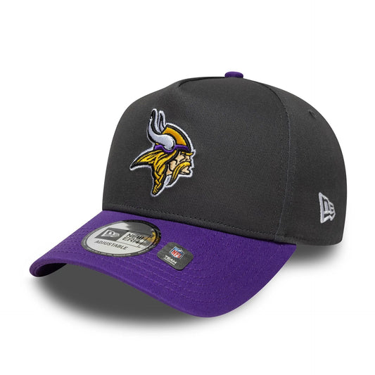 Minnesota Vikings Charcoal E-Frame 9Forty Cap