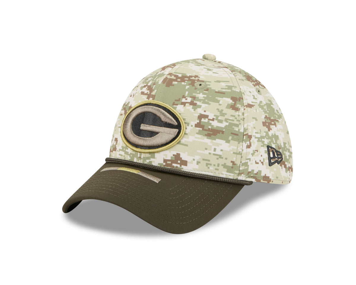 Green Bay Packers Salute to Service 39Thirty Stretch Fit Cap