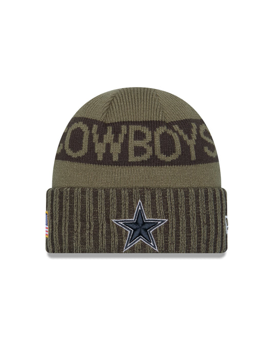 Dallas Cowboys 2025 Salute to Service Beanie Knit