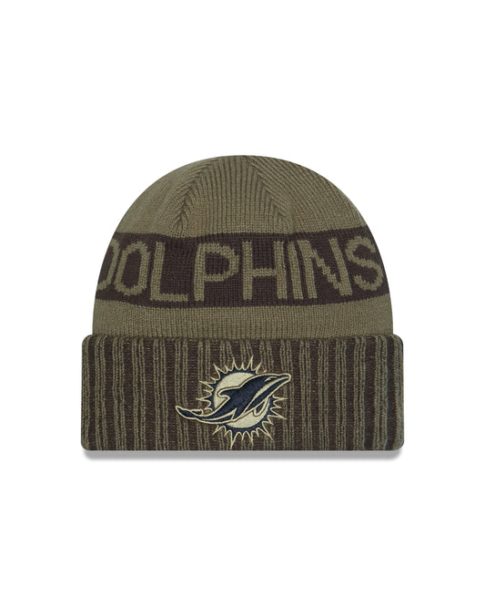 Miami Dolphins 2025 Salute to Service Beanie Knit