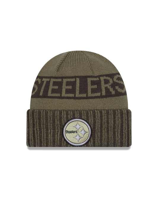 Pittsburgh Steelers 2025 Salute to Service Beanie Knit