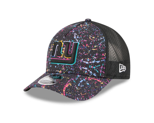 New York Giants 2025 Crucial Catch 9Forty Trucker Cap