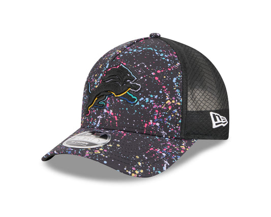 Detroit Lions 2025 Crucial Catch 9Forty Trucker Cap