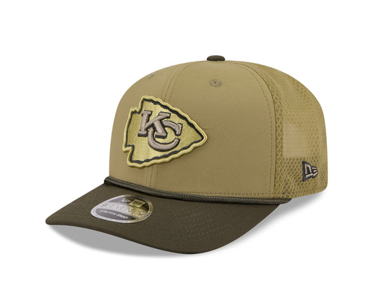 Kansas City Chiefs 2025 Salute to Service 9Seventy Cap