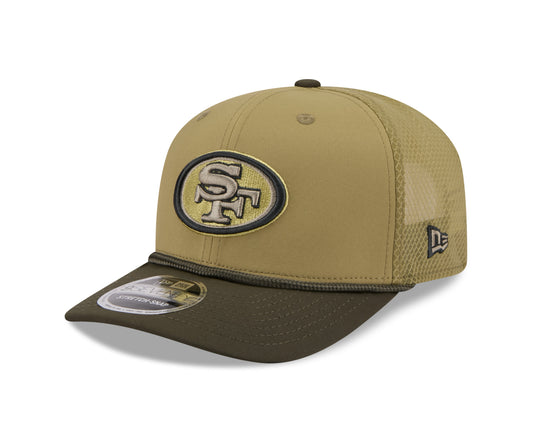 San Francisco 49ers 2025 Salute to Service 9Seventy Cap