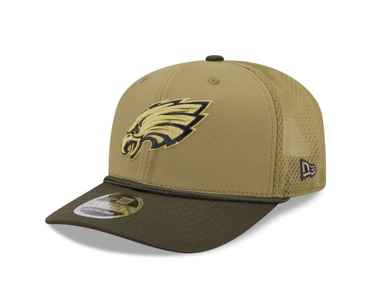 Philadelphia Eagles 2025 Salute to Service 9Seventy Cap