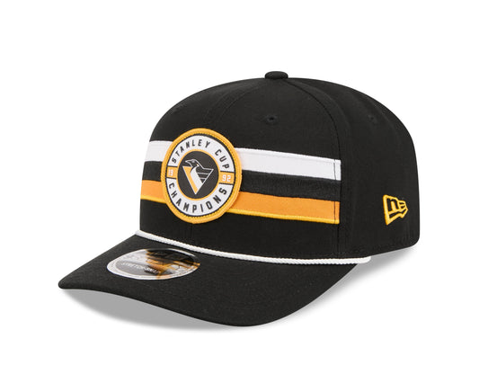 Boston Bruins Champions 9Seventy Stretch Snap Cap
