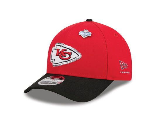 Kansas City Chiefs Official 2026 Draft 9Forty MCrown Adjustable Cap