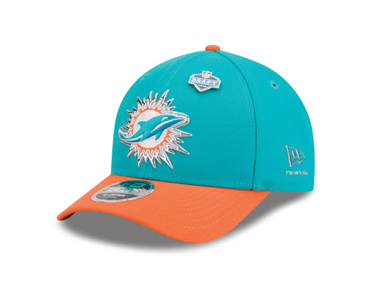 Miami Dolphins Official 2026 Draft 9Forty MCrown Adjustable Cap