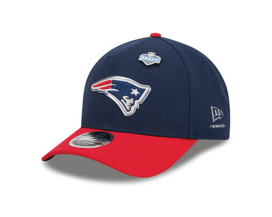 New England Patriots Official 2026 Draft 9Forty MCrown Adjustable Cap