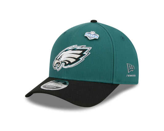 Philadelphia Eagles Official 2026 Draft 9Forty MCrown Adjustable Cap