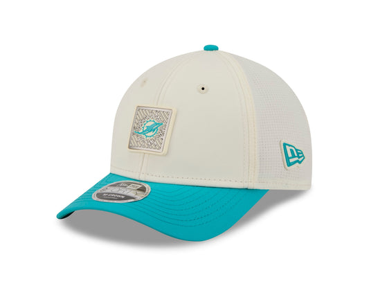 Miami Dolphins NFL Training 9Forty M Crown Adjustable Cap