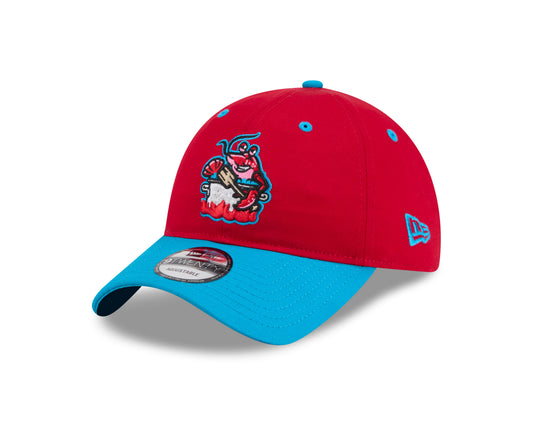 Biloxi Shuckers Theme Night 9Twenty Red & Blue Adjustable Cap