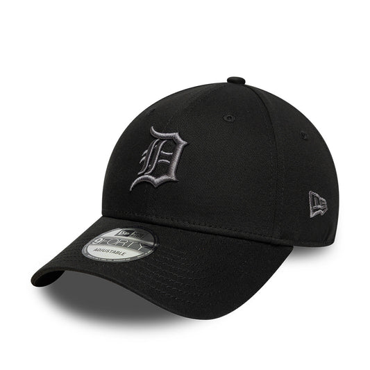 Detroit Tigers MLB League Essential Black 9Forty Adjustable Cap