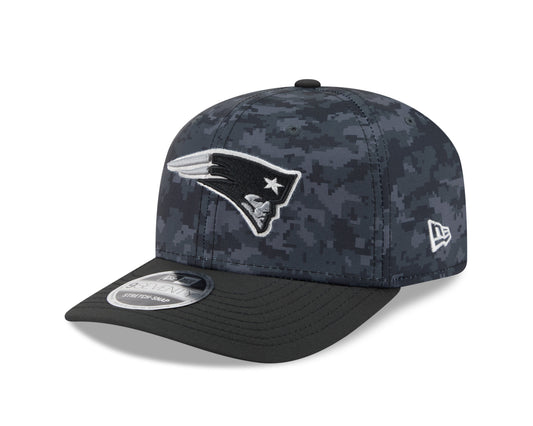 New England Patriots 2026 Salute to Service 9Seventy Adjustable Cap
