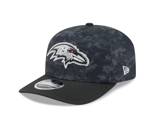 Baltimore Ravens 2026 Salute to Service 9Seventy Adjustable Cap