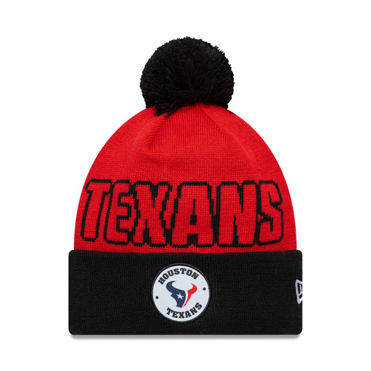 Houston Texans London Games 2026 Pom Knit Beanie