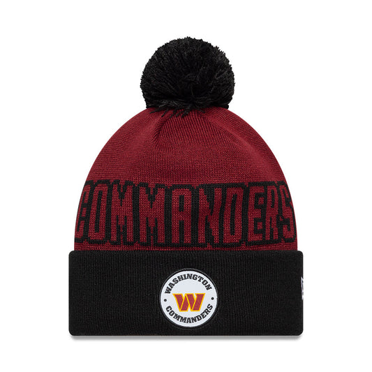 Washington Commanders London Games 2026 Pom Knit Beanie