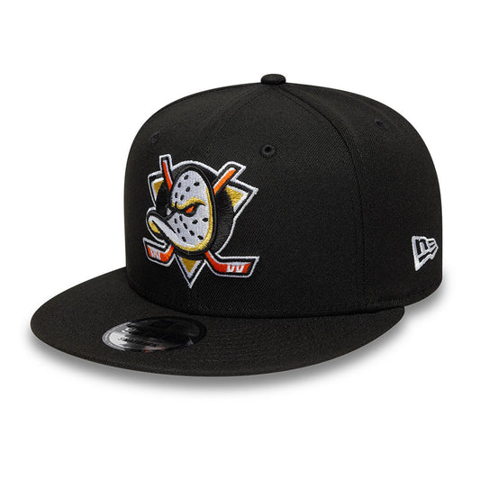 Anaheim Ducks Black 9Fifty Snapback Adjustable Cap